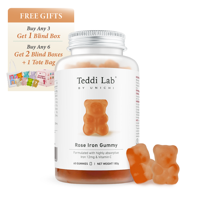Iron Gummies Unichi Teddi Lab – Unichi Wellness