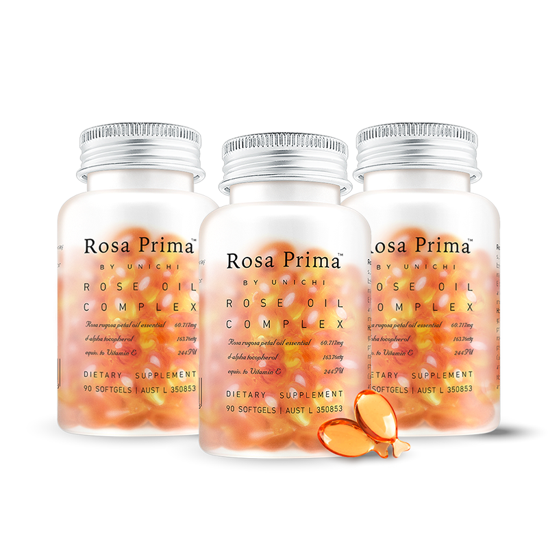 Unichi Rosa Prima Rose Oil Complex x3