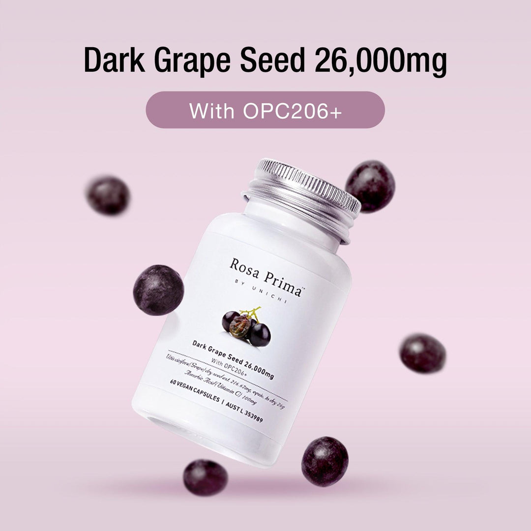 Grape Seed Extract Capsules Australia | Unichi Rosa Prima – Unichi