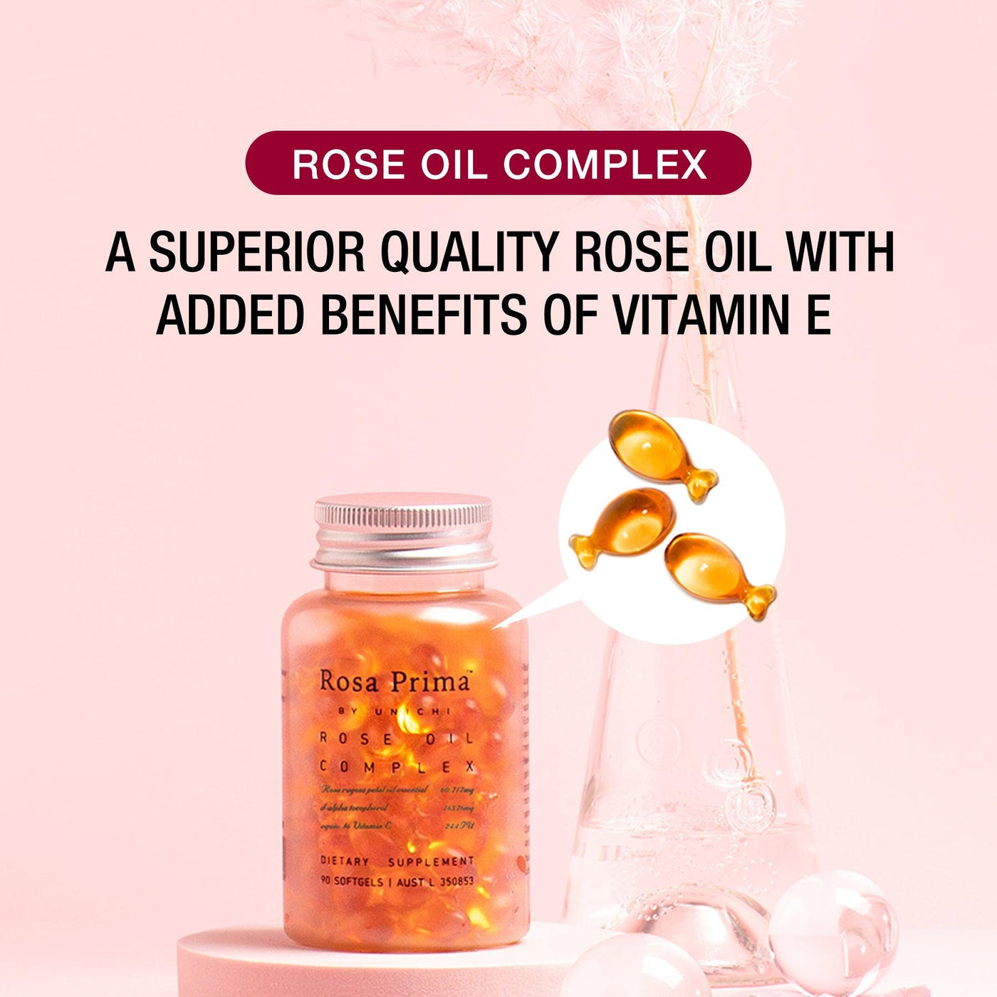 Unichi Rosa Prima Rose Oil Complex - Unichi Wellness